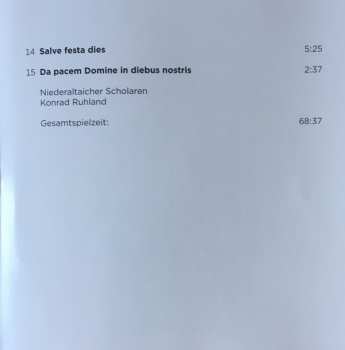 CD Konrad Ruhland: Gregorianik (Die Schönsten Gregorianischen Choräle)