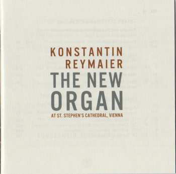 CD/Blu-ray Konstantin Reymaier: The New Organ