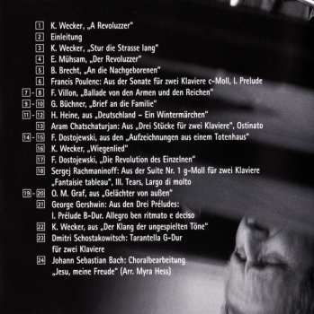 CD Konstantin Wecker: Ich Gestatte Mir Revolte