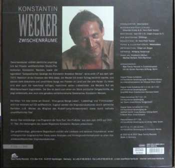 7CD/DVD/Box Set Konstantin Wecker: Zwischenräume – Die Studioaufnahmen 1973–1987