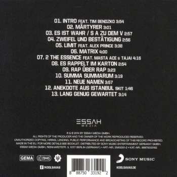 CD Kool Savas: Märtyrer