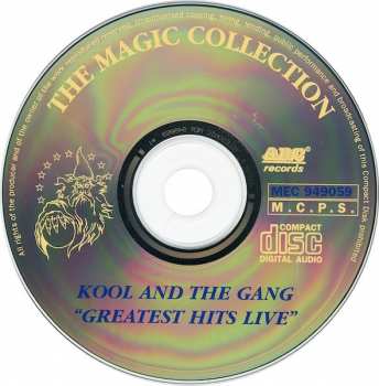 CD Kool & The Gang: Greatest Hits Live