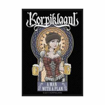 Merch Korpiklaani: Nášivka A Man With A Plan 