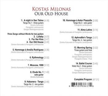 CD Κώστας Μυλωνάς: Our Old House DIGI
