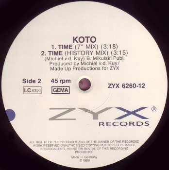 LP Koto: Time
