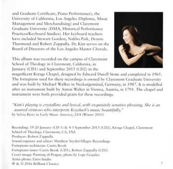 2CD Leopold Koželuh: Complete Keyboard Sonatas (Volume 2) 