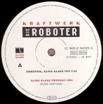 LP Kraftwerk: Die Roboter