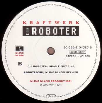 LP Kraftwerk: Die Roboter
