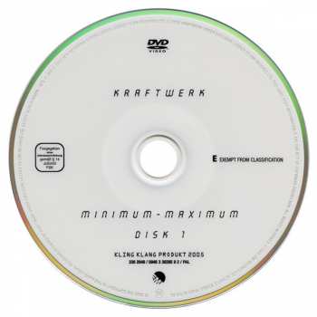 2DVD Kraftwerk: Minimum-Maximum