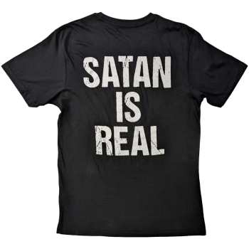 Merch Kreator: Kreator Unisex T-shirt: Satan Is Real (back Print) (small) S