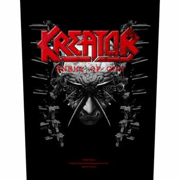 Merch Kreator: Nášivka na chrbát Enemy Of God 