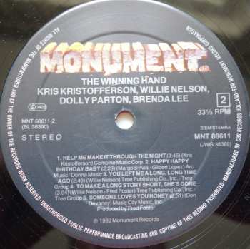 2LP Willie Nelson: The Winning Hand