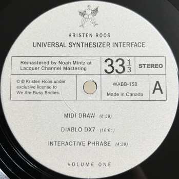 LP Kristen Roos: Universal Synthesizer Interface Volume One LTD