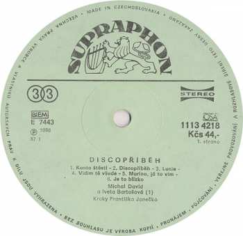 LP Michal David: Discopříběh