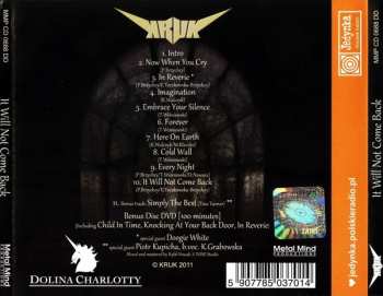 CD/DVD Kruk: It Will Not Come Back