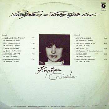 LP Krystyna Giżowska: Przeżyłam Z Tobą Tyle Lat