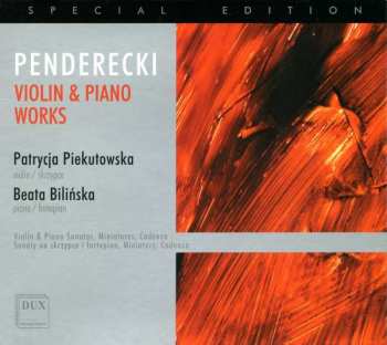CD Krzysztof Penderecki: Penderecki - Violin & Piano Works