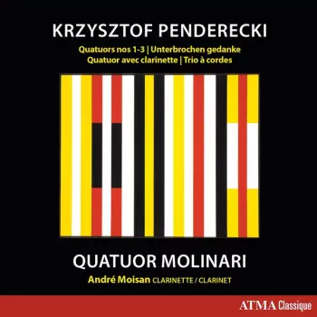 Quatuors Nos 1-3 - Unterbrochen Gedanke - Quatuor Avec Clarinette - Trio À Cordes