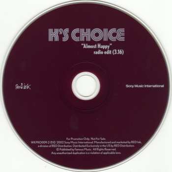 CD K's Choice: Almost Happy