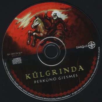 CD Kūlgrinda: Perkūno Giesmės (Hymns to Perkūnas The Thundergod)