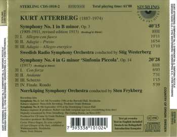 CD Sveriges Radios Symfoniorkester: Symphony No. 1 / Symphony No. 4, 'Sinfonia Piccola'