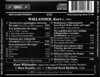 CD Kurt Wiklander: Portrait Of A Composer