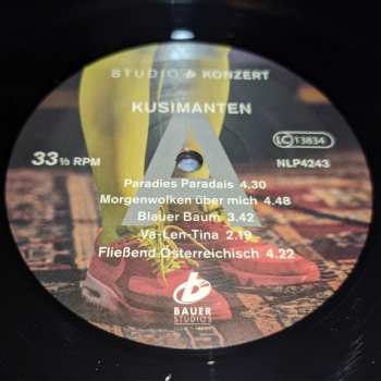 LP Kusimanten: Studio Konzert LTD | NUM