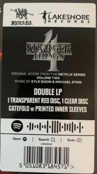 2LP Kyle Dixon: Stranger Things 4 · Volume Two (Original Score From The Netflix Series) CLR