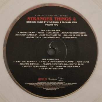 2LP Kyle Dixon: Stranger Things 4 · Volume Two (Original Score From The Netflix Series) CLR