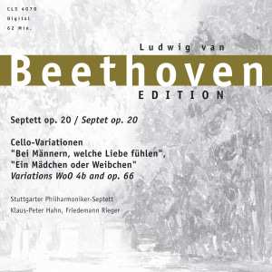 CD Ludwig van Beethoven: Septett Op.20 Cello-Variationen