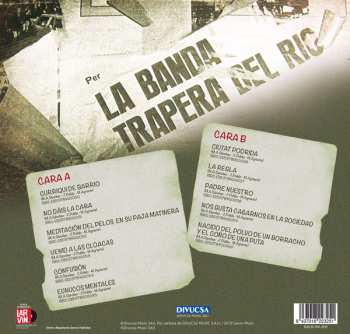LP La Banda Trapera Del Rio: La Banda Trapera Del Río CLR