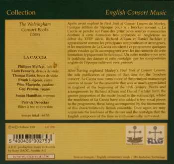 CD La Caccia: The Walsingham Consort Books