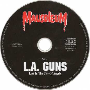 2CD L.A. Guns: Lost In The City Of Angels