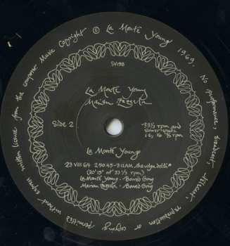 LP La Monte Young: 31 VII 69 10:26 - 10:49 PM / 23 VIII 64 2:50:45 - 3:11 AM The Volga Delta 