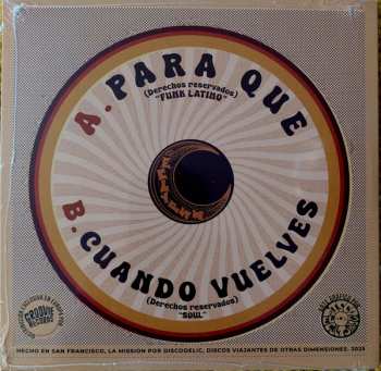 SP La Tribu: Para Que / Cuando Vuelves