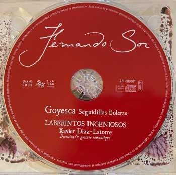 CD Xavier Díaz-Latorre: Fernando Sor: Goyesca. Seguidillas Boleras