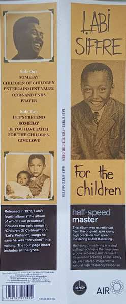 LP Labi Siffre: For The Children