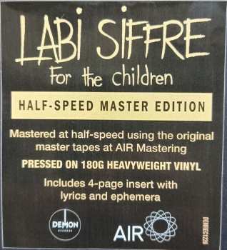 LP Labi Siffre: For The Children