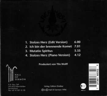 CD Lacrimosa: Stolzes Herz