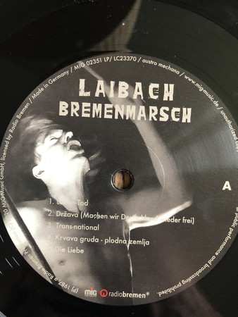 LP/CD Laibach: Bremenmarsch (Live At Schlachthof 12. 10. 1987)