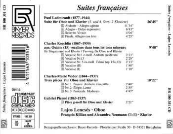 CD Lajos Lencsés: Suites Françaises