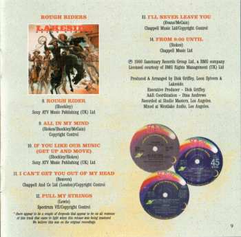 2CD Lakeside: Shot Of Love / Rough Riders / Fantastic Voyage