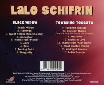 CD Lalo Schifrin: Black Widow & Towering Toccata