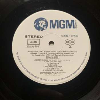 LP Lalo Schifrin: Sol Madrid