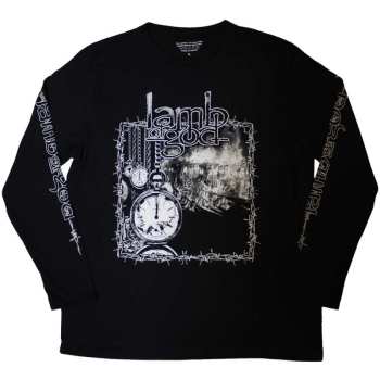 Merch Lamb Of God: Long Sleeve Tričko Barbed Wire