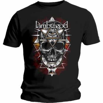 Merch Lamb Of God: Tričko All Seeing Red 