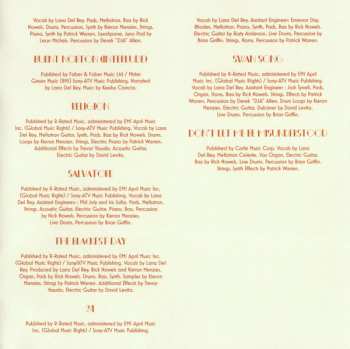 CD Lana Del Rey: Honeymoon