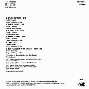CD Larry Coryell: Spaces