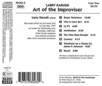CD Larry Karush: Art Of The Improviser