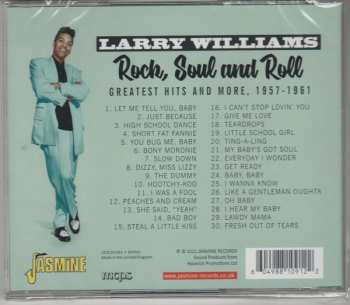 CD Larry Williams: Rock, Soul & Roll - Greatest Hits And More 1957-1961